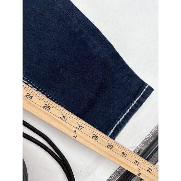 Rock Revival Arisa Womens 26 Dark Wash Skinny Jeans Embellished Pockets - Picture 7 of 7